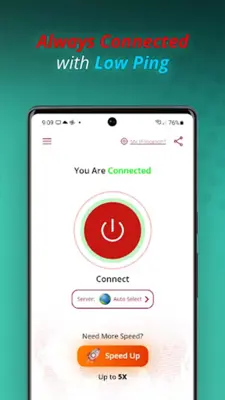 فیلتر شکن پرسرعت قوی  OX VPN android App screenshot 5