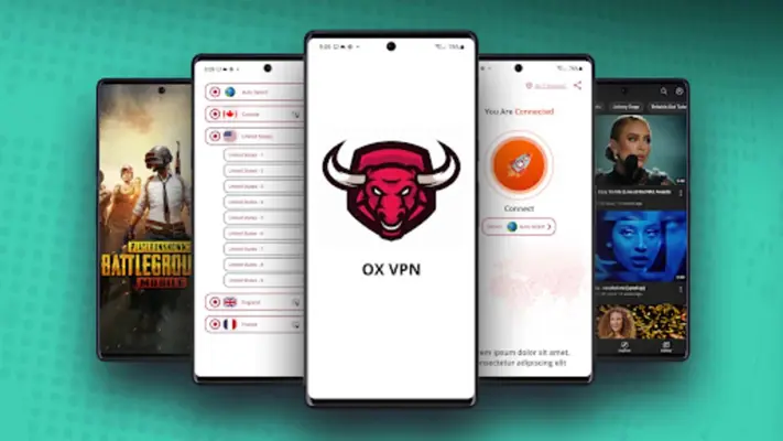 فیلتر شکن پرسرعت قوی  OX VPN android App screenshot 6